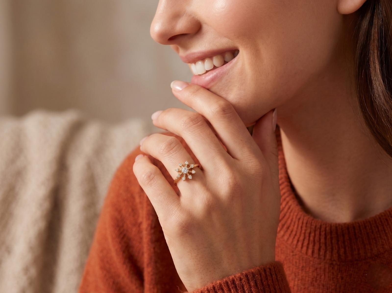 The Nova Ring , 7MM , 18 K , Yellow Gold