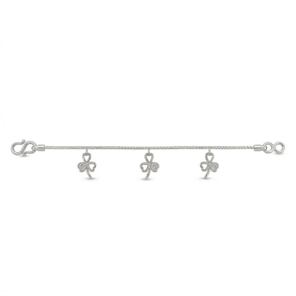 Charm Diamond Bracelet , 5.5 Inch , Yellow Gold , 18 K